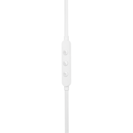JBL Tune 305C USB - White - Wired Hi-Res Earbud Headphones - Detailshot 2